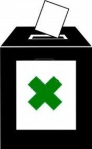 Ballot Box (Green Cross)